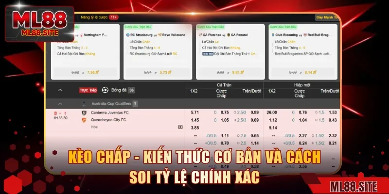 Kèo Chấp - Kiến Thức Cơ Bản Và Cách Soi Tỷ Lệ Chính Xác